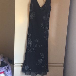 Navy blue dress